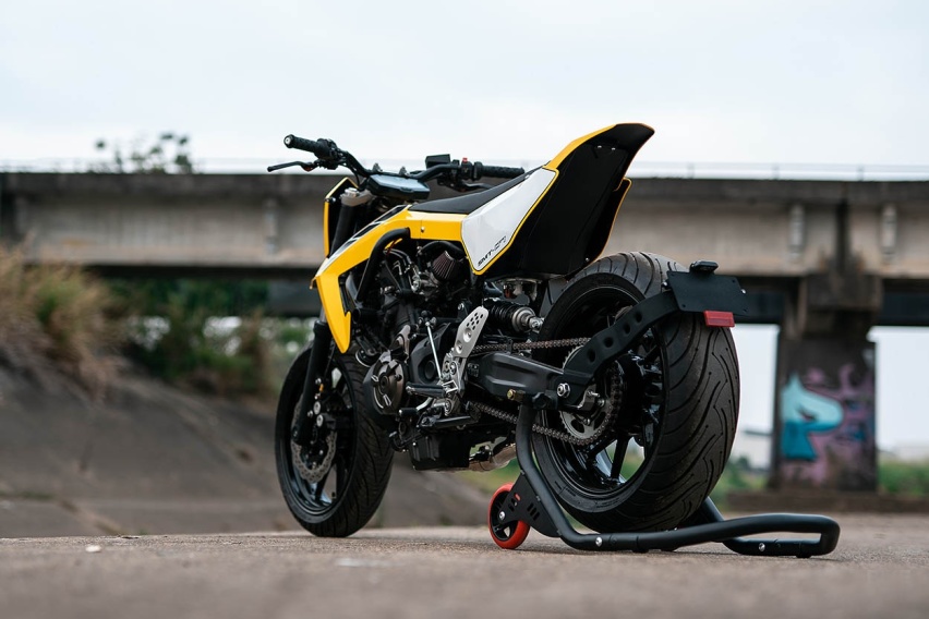 雅马哈改装神作 MT-07改装Supermoto赛车