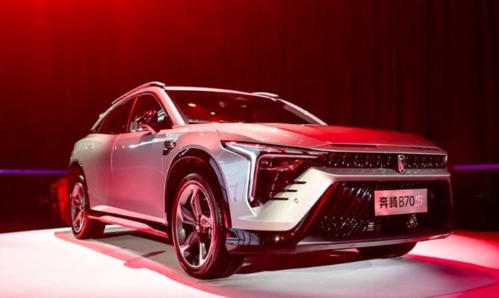 Z时代奔腾全新轿跑SUV，B70S惊艳广州车展，2022年初征战车市