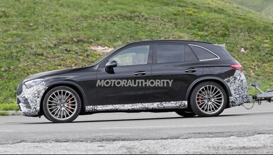 搭载插电式混动系统，全新AMG GLC 63 S E谍照曝光