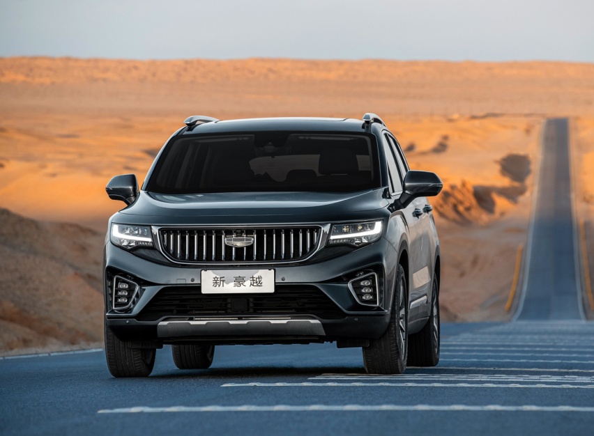 吉利新款豪越上市售价10.36-13.96万元 定位中型SUV，提供7座版本