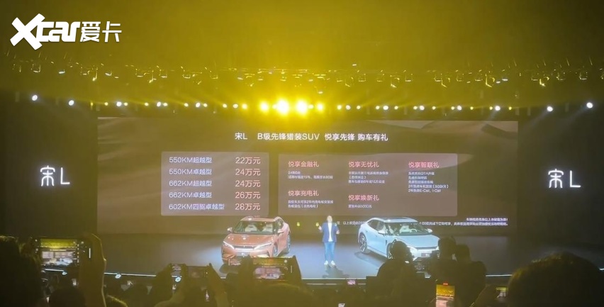 宋L预售价22-28万有玄机：不卷价格憋狠招