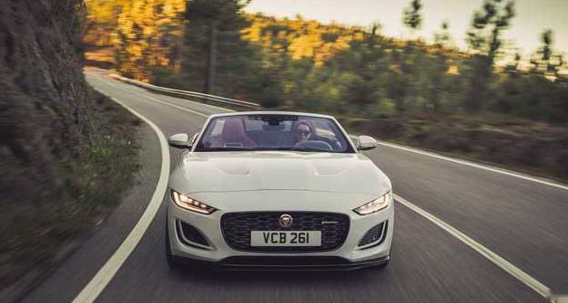 搭5.0T V8发动机，新款捷豹F-TYPE官图发布