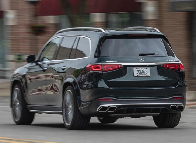 梅赛德斯-AMG GLS 63实拍图曝光 有望今年亮相