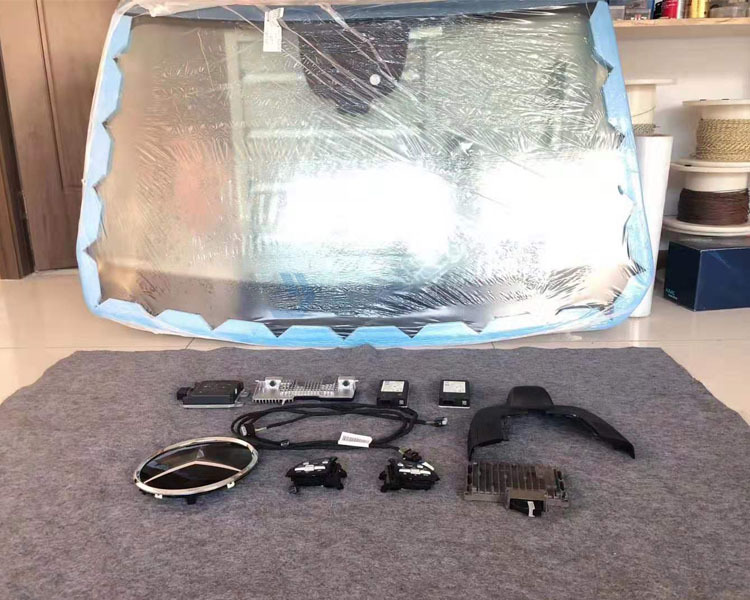 技术出差上海 20款奔驰GLE450改装23P驾驶辅助星捷越