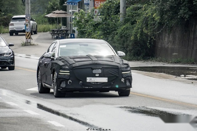 捷尼赛思eG80谍照曝光，2021年正式发布