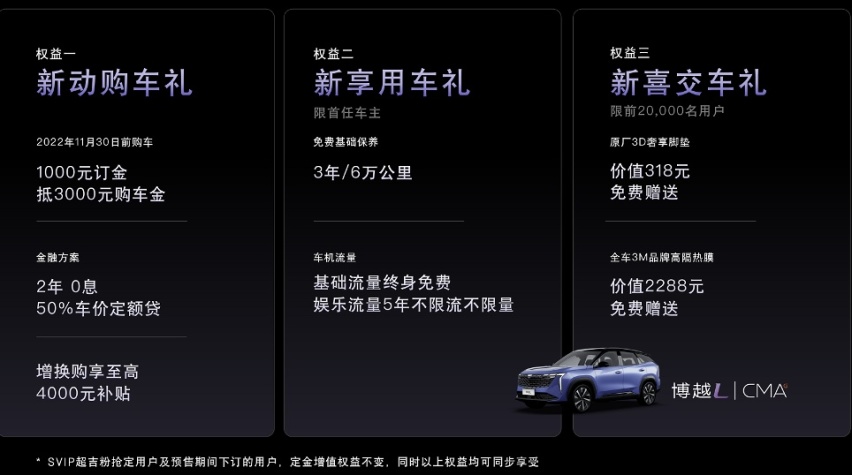 售价12.57—17.07万元  “新三好SUV”吉利博越L上市