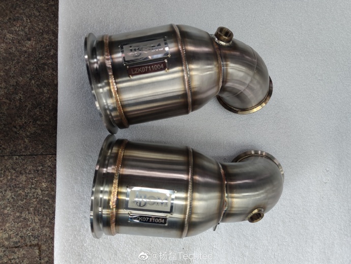 保时捷Panamera GTS改装Jbom天蝎排气+德国Techtec