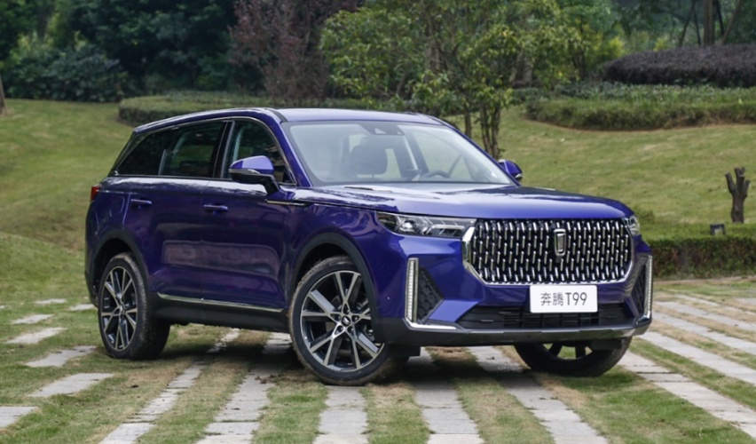 大空间 高颜值 面面俱到的家庭首选SUV 奔腾T99不错呀！