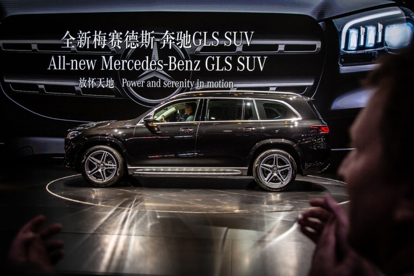 短短五个月，这台大型 SUV 已经来到中国。中美两国将是它的主要消费市场