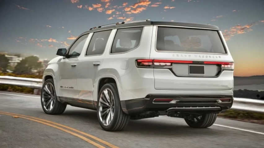 SUV的鼻祖级车型重生！Jeep Wagoneer概念车图解