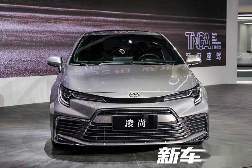 2020广州车展丰田凌尚：丰田与大众殊途同归