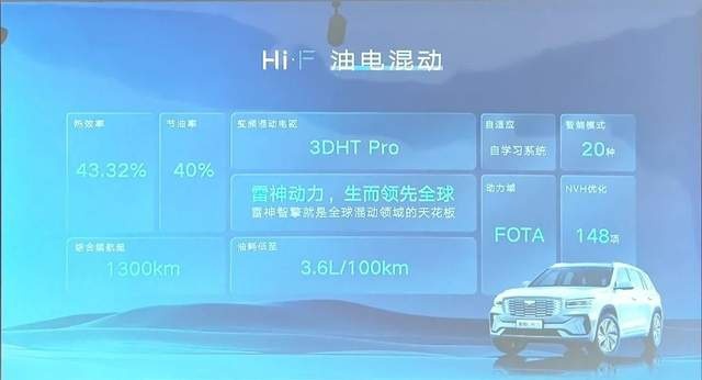 吉利雷神混动技术解析：三挡变速好，好在哪？