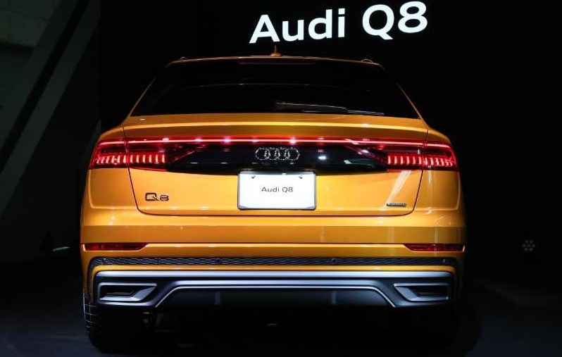 高端的运动风 全新奥迪Q8海外实车