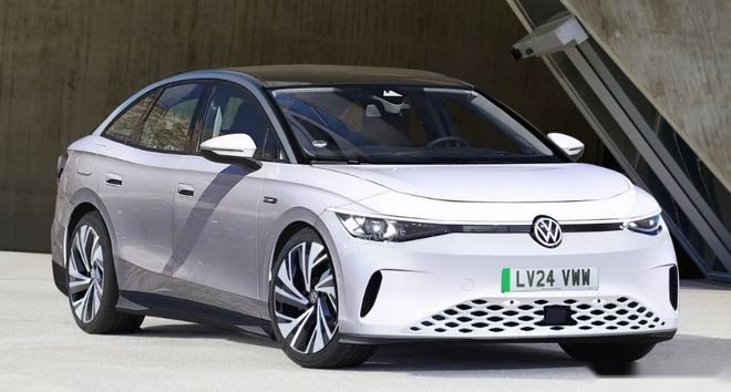 惊艳，纯电版帕萨特！续航700km，零百5.4秒内，大众ID.7推出在即