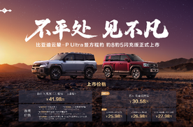 方程豹豹8豹5闪充版上市，首搭首发比亚迪云辇-P Ultra