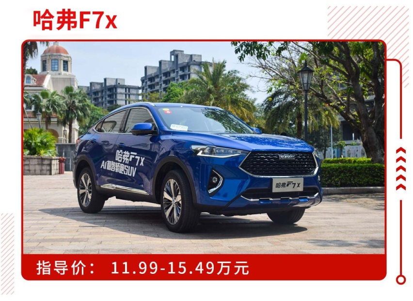 6.6秒破百，帅气轿跑造型，这台顶配15万的哈弗SUV太强了