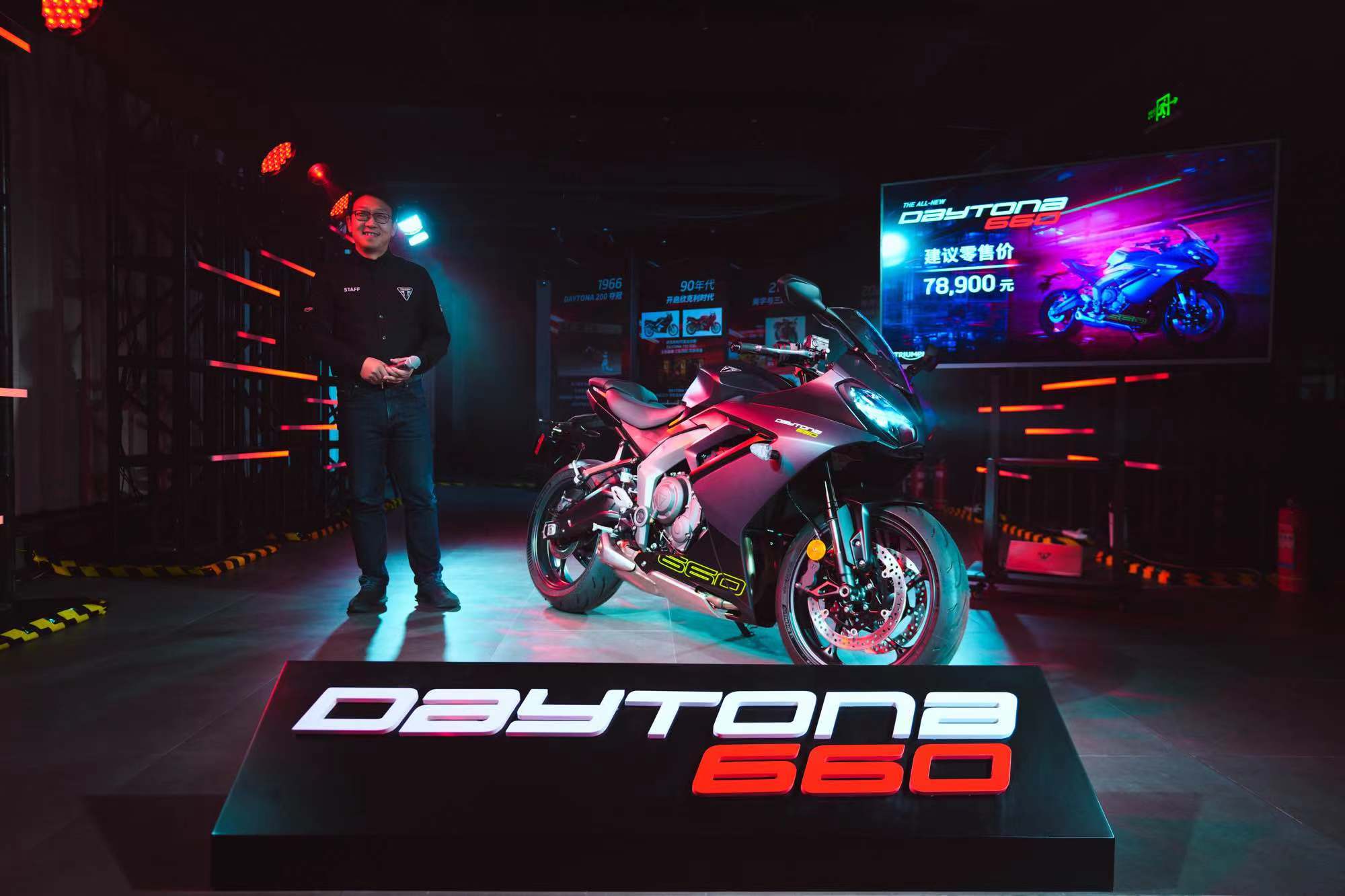 7.89万元起，凯旋Daytona 660 全新发布！-爱卡汽车爱咖号