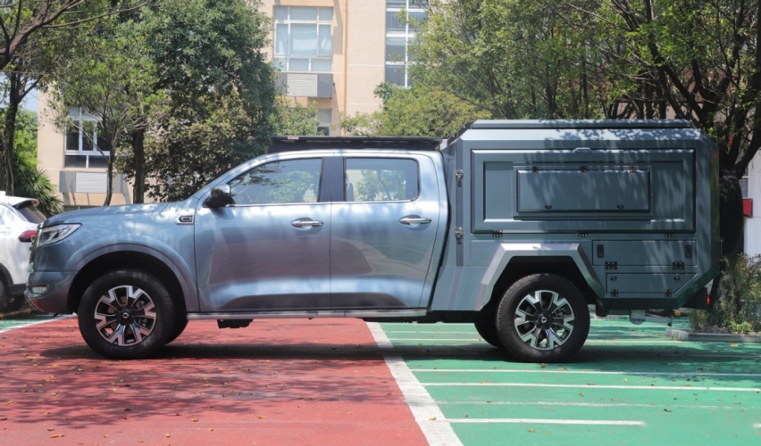皮卡改房车，长城炮旅装版，户外露营“神器”！