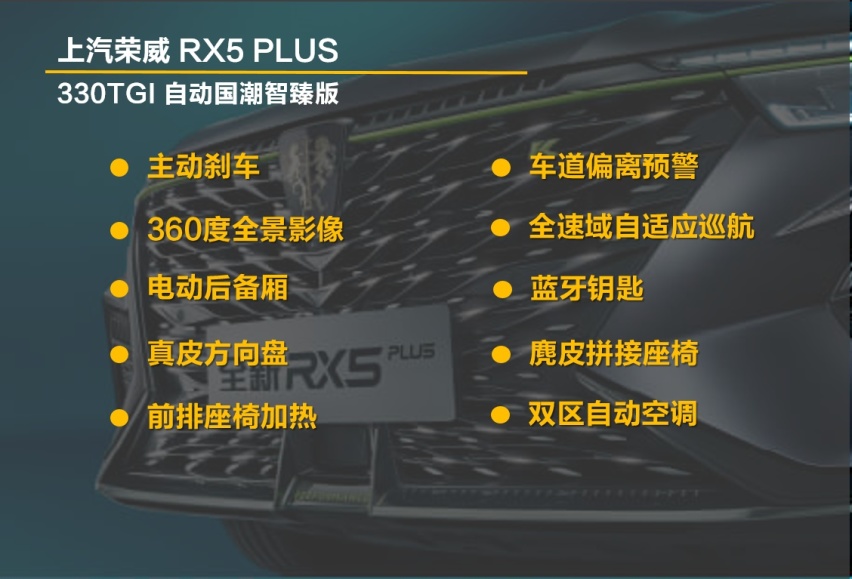 【帮你选车】加量不加价 15万落地买高配 荣威RX5 PLUS购车手册