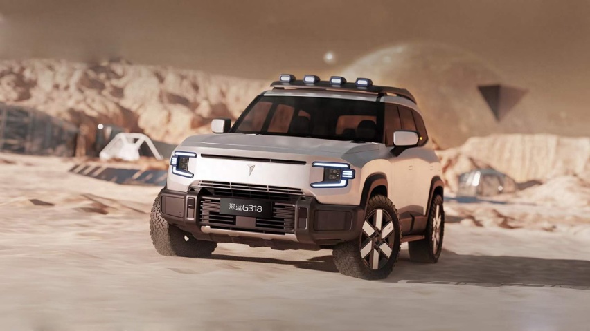 售30万元左右，深蓝全新硬派SUV“深蓝G318”曝光