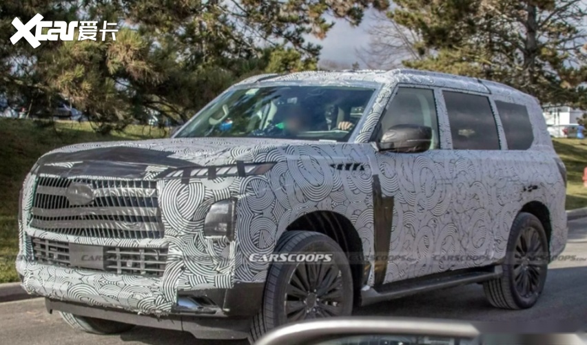 英菲尼迪(进口)英菲尼迪q80未上市询底价目前新车还处于高度伪装中,从