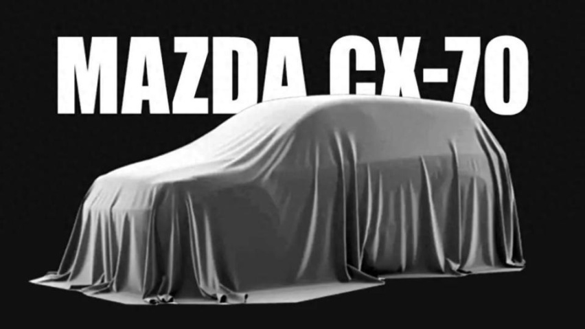 马自达还要出新车？CX-70预告图 可能是小号CX-90