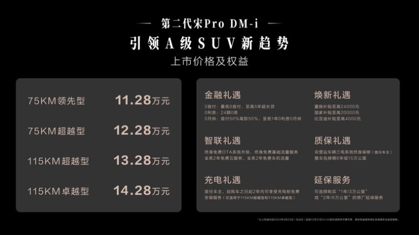 引领A级SUV新趋势！第二代宋Pro DM-i沈阳站上市