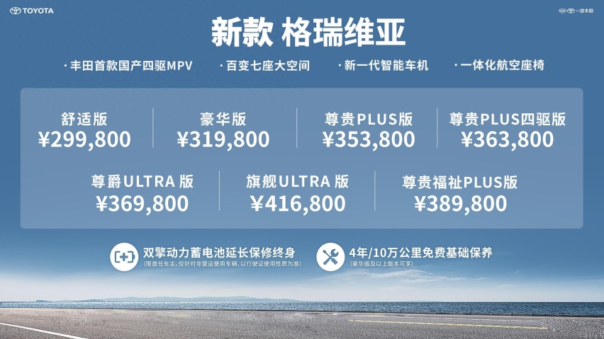 起售价不到30万,新款格瑞维亚配四驱系统,二排座椅平替百万豪车