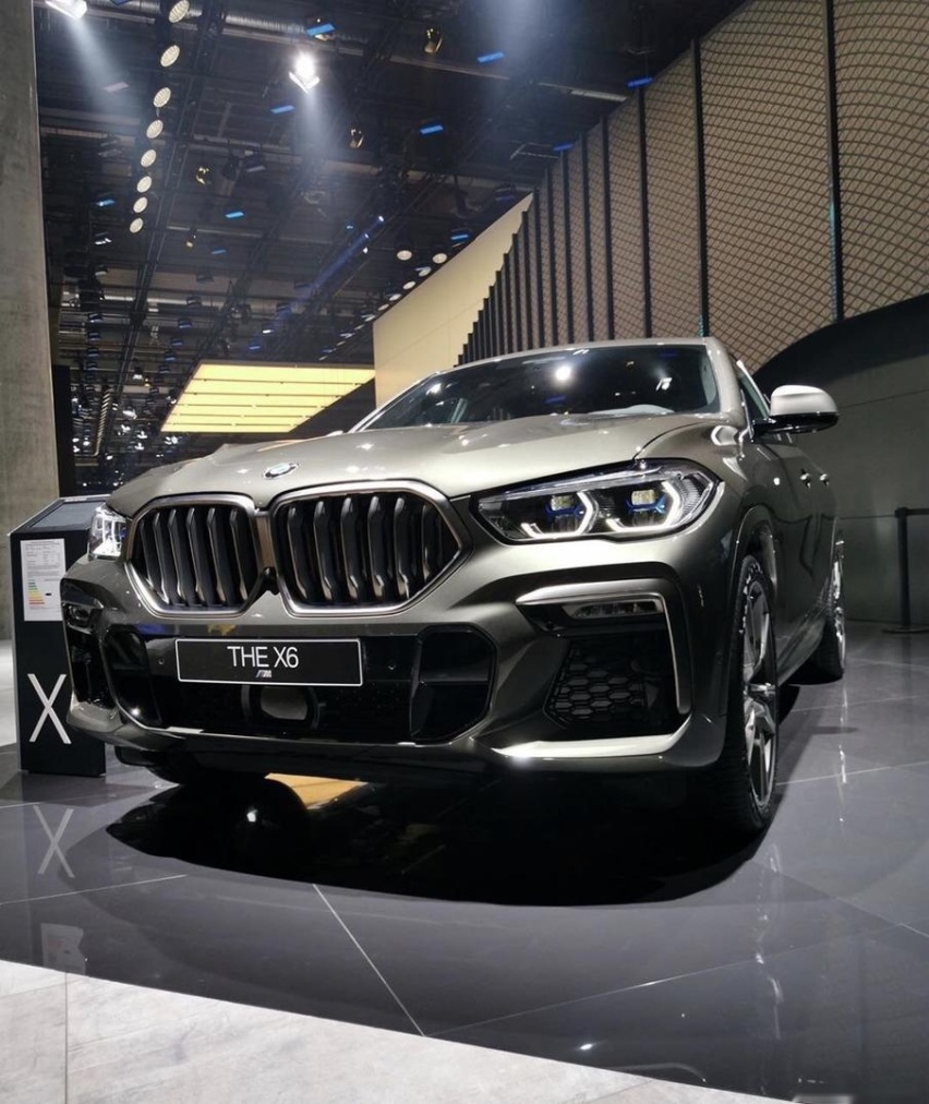 2019法兰克福车展，全新一代宝马X6正式发布，外形非常动感