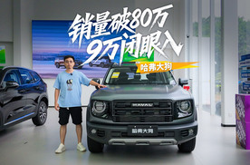累计销量破80万，9万闭眼入的方盒子，探店哈弗大狗&大狗PLUS