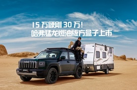 15万硬刚30万！哈弗猛龙燃油版方盒子上市