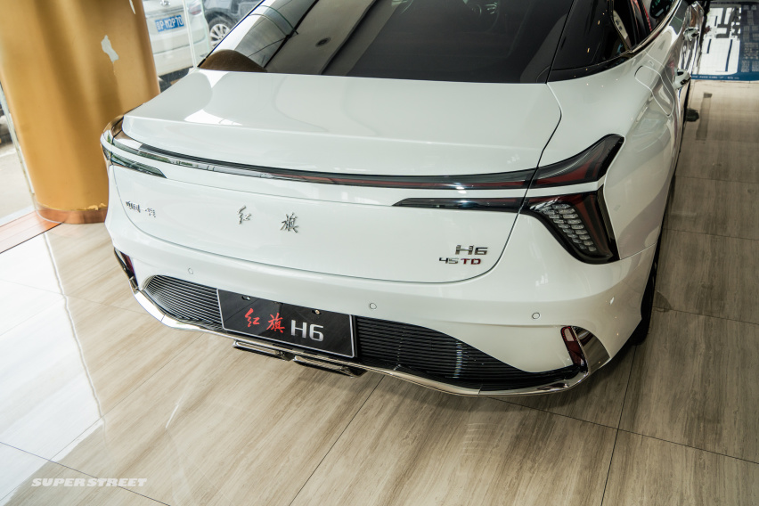 B+级豪华轿车红旗H6上市 更加动感有型 更加年轻有为