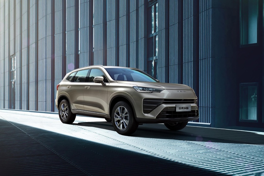 新款哈弗H6实车曝光，采用全新外观造型，大家觉得好看吗？