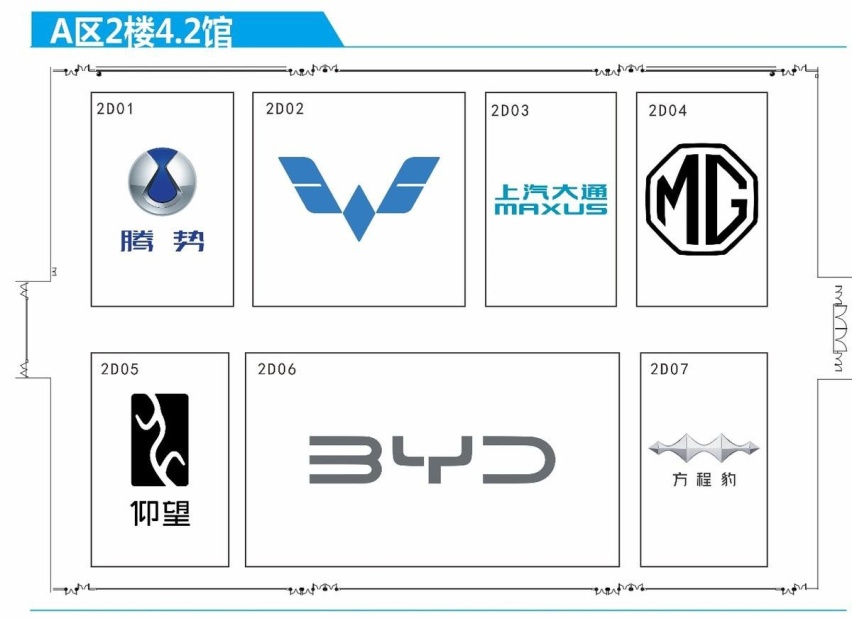 广州车展新车快报：这是一份精简版“新车展馆分布”指南