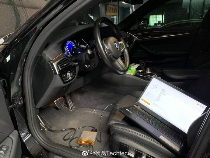 宝马540li 3.0T改装德国Techtec刷ECU电脑