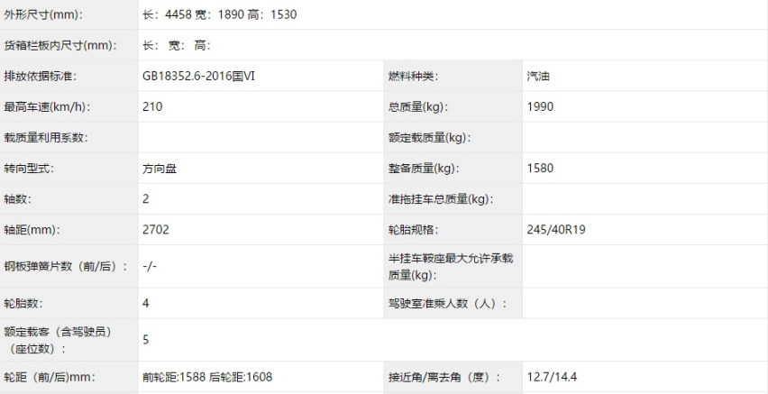 搭载2.0T高/低功率发动机 新款领克02申报信息曝光