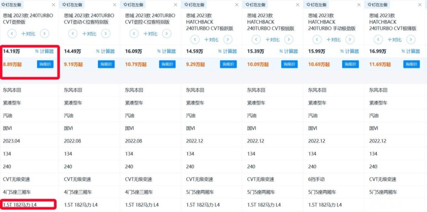 本田思域开启官降，最低9.59万起！实际还能优惠更大？