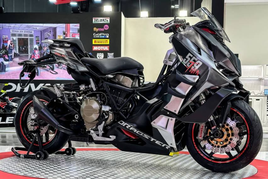意塔杰特550cc双缸踏板数据公布，动力性能强于雅马哈TMAX