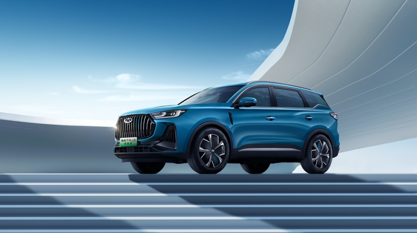 “强动力电混SUV”奇瑞瑞虎7 PLUS 新能源电掣来袭
