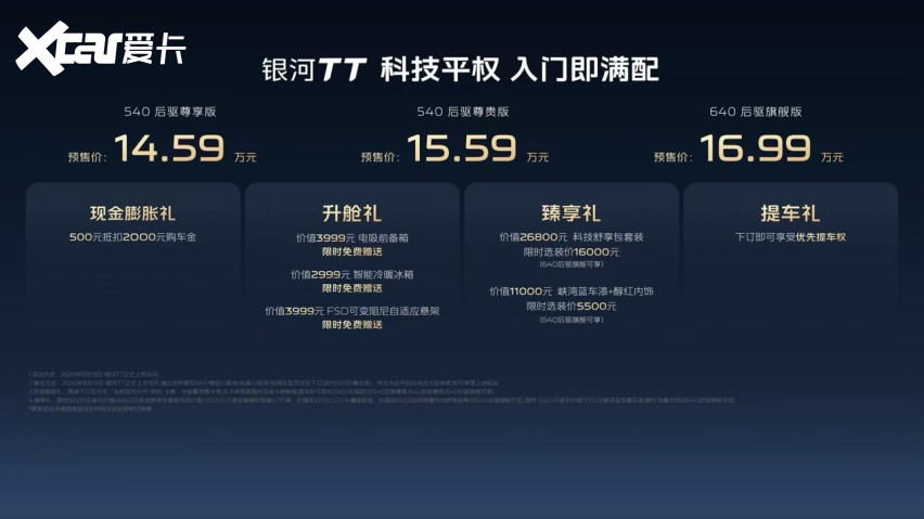吉利银河TT预售1459万元起纯电运动轿车市场迎来全新答案(图1)