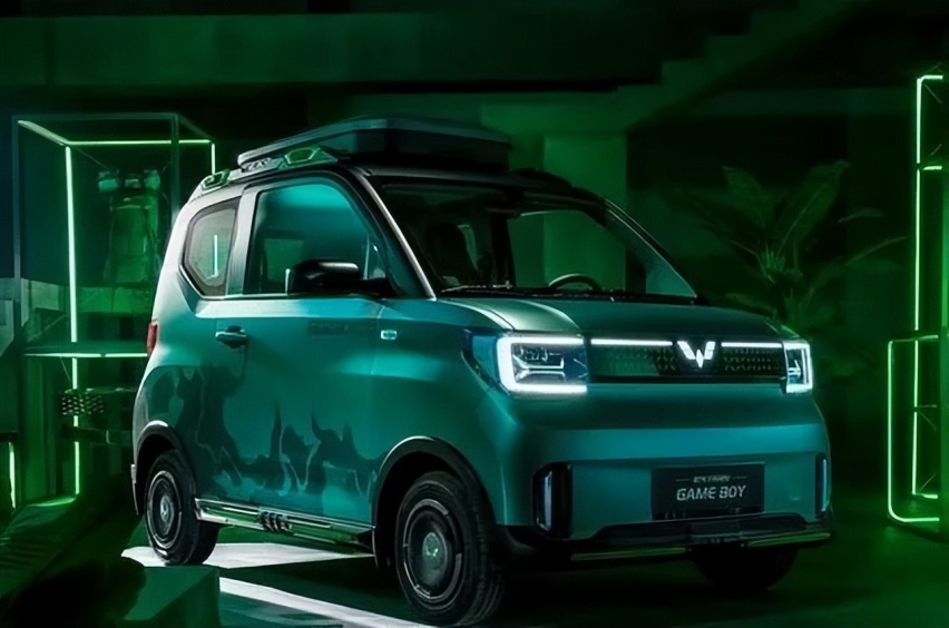 续航300km的宏光MINIEV GAMEBOY售价5.58万 上市了