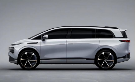 小鹏X9官图发布，定位中大纯电MPV，最大续航超700km
