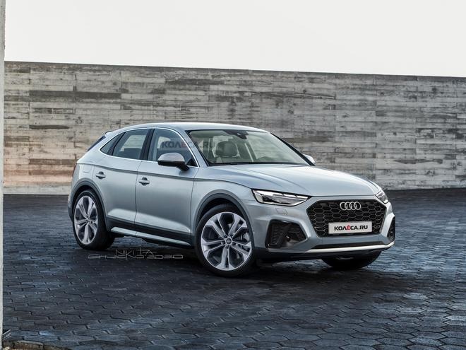 对标宝马X4，全新奥迪Q5 Sportback效果图曝光