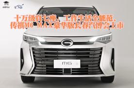 十万级真七座，工作生活全能范！传祺M6 MAX豪华版长春上市