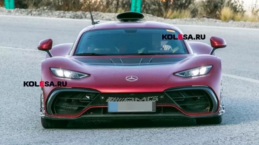 奔驰AMG ONE曝光！F1同款1.6TV6动力总成