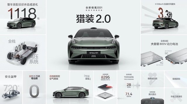 售价26.9万元起，全新极氪001正式开启猎装2.0时代