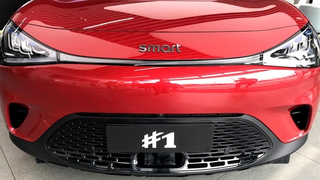 打卡smart重庆展厅，实拍smart精灵#1，本月开始交付