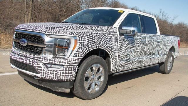 新款福特 F-150谍照曝光，更加霸气