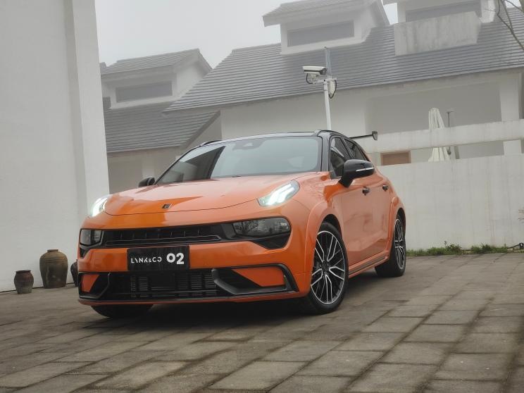 领克02 hatchback实车图曝光 国产最强小钢炮？
