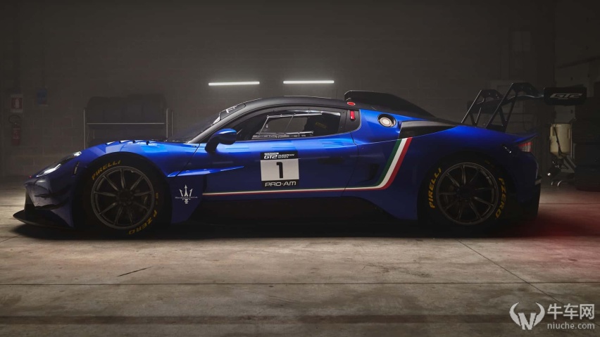 玛莎拉蒂 MC20 GT2赛车 老板新玩具配V6发动机